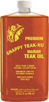 Snappy Premium Marine Teak Oil-1 Qt.
